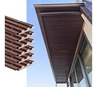 Fogli ondulati per tetti, pannelli metallici resistenti e impermeabili per soffitta tenda da balcone patio baldacchino casa gronda copertura