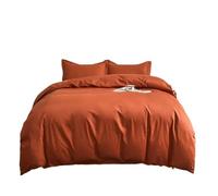 Fogli per Letti matrimoniali e Copertura del piumone Luce Luxury 60-Count, 300 Cover Xinjiang Quilt, Set di Fogli di Set da Letto a Quattro Pezzi da Ricamo in Raso (Colore: Rosso, Dimensione: 220 *