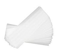 Fogli per Schiariture Capelli 50 Pezzi in Schiuma Bianca Trasparente | Taglio su Misura, Flessibile Fino alla Radice, Applicazione Pulita senza Sbavature, per Saloni