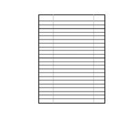 Fogli Protocollo Sa.Ba.Cart. - A4 - Rigato Uso Bollo - 64221297801 (Conf. 500)