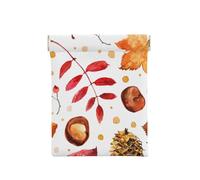 Foglia botanica autunnale, Spremere il portafoglio superiore da donna Borsa portaoggetti Piccola portamonete Portamonete