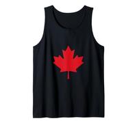 Foglia di Acero Rosso Canada Canotta