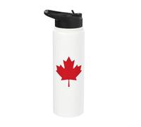Foglia di acero rosso Canada Stainless Steel Insulated Water Bottle