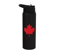 Foglia di acero rosso Canada Stainless Steel Insulated Water Bottle