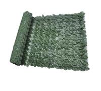 Foglia di artificiale - stoffa di seta PVC Hedge Roll | Schermatura della recinzione del giardino finto | Rolto di siepe per la privacy per decorazioni interne all'aperto, supporto in rete trasp