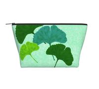 Foglia di Ginkgo Biloba dell'acquerello, Borsa da toilette Borsa per trucco Borsa per cosmetici Borsa da toilette da viaggio portatile