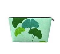 Foglia di Ginkgo Biloba dell'acquerello, Borsa da toilette Borsa per trucco Borsa per cosmetici Borsa da toilette da viaggio portatile
