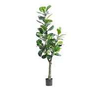 Foglia Di Violino Artificiale Fico, Albero Di Fico Artificiale A Forma Di Foglia Di Violino, Albero Plantas Artificiales Decorativas, Per Di Casa E Ufficio(130cm/4.3ft)