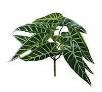 Foglia falsa fogliame verde per interni ed esterni pianta artificiale per ufficio giardino decorazione stabile qualità alla moda