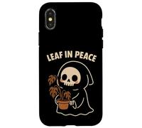 Foglia in pace RIP Monstera Pianta da appartamento Custodia per iPhone X/XS