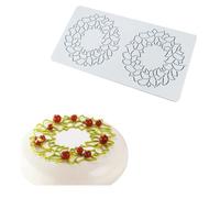 Foglia Ramo Modello Lacci Mat Torta Fondenti Pasticceria Silicone Stampi Fondenti Impressione Torta Decorazione Forniture Foglia Ramo Modello Lacci Candy Resistenza al Calore Silicone