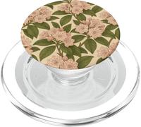 Foglia tropicale beige pastello e verde PopSockets PopGrip per MagSafe