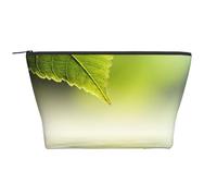 Foglia Verde Che Riflette Nell'acqua Del Fiume, Borsa da toilette Borsa per trucco Borsa per cosmetici Borsa da toilette da viaggio portatile