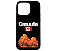 Fogliame autunnale canadese Foglie autunnali bandiera del Canada souvenir Custodia per iPhone 15 Pro Max