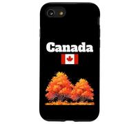 Fogliame autunnale canadese Foglie autunnali bandiera del Canada souvenir Custodia per iPhone SE (2020) / 7/8
