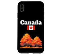 Fogliame autunnale canadese Foglie autunnali bandiera del Canada souvenir Custodia per iPhone XS Max