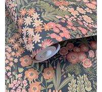 Botanico Parati Everbloom Fogliame Blu Navy/Multi Floreale Holden 13901