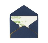 Fogliame ed erbe con libellule alate biglietti vuoti con buste, biglietti di auguri singoli con buste, inviare ad un caro amico