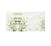 Fogliame ed erbe con libellule sfondo alato banner festivo striscioni, decorare la decorazione della bandiera per la laurea evento di nozze