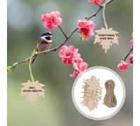 Foglie Artificiali Targhette Handmade Ornamenti Sospesi Fai -da -te