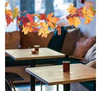 Foglie Autunno Decorazione Acero Finte Foglia D'acero Artificiale