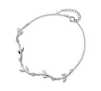 Foglie Braccialetti a Catena Regolabile cubica bracciali, pensieri di Te diffusi Come Rami, estesi negli Anni lontani, per Le Donne Regali di Gioielli