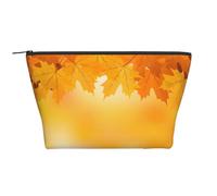 Foglie d'autunno, Borsa da toilette Borsa per trucco Borsa per cosmetici Borsa da toilette da viaggio portatile