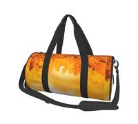 Foglie d'autunno, Borsone da viaggio di grande capacità Borsa rotonda Borsa da viaggio sportiva Borsa da viaggio Borsa da fitness