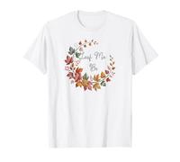 Foglie d'Autunno Divertente Gioco di Parole Maglietta