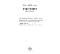 Foglie d'erba - Whitman Walt