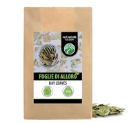 Foglie di Alloro 250g di Alpi Nature, Foglie Intere Essiccate, Spezie di Alloro per Cucinare