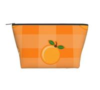 Foglie Di Arancia E Arancione, Borsa da toilette Borsa per trucco Borsa per cosmetici Borsa da toilette da viaggio portatile