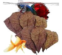 Foglie di gamberetti Betta - Foglie di Mandorla di Betta | Foglie di gamberetti per Acquario Pesce Betta | Condizionatore d'acqua per Pesci Betta, Foglie d'Acquario | Aiuta a Ridurre il pH 'acqua