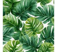 Foglie Di Palma Carta da Parati Autoadesiva 44x200 cm Piante Tropicali Pellicola Adesiva per Mobili Impermeabile Carta Adesivo Ispessita Opaco Sticker per Muro Cucina Armadio Cassetto Scaffali A-350