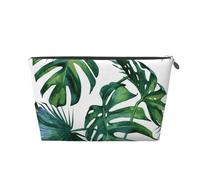 Foglie di palma tropicali, Borsa da toilette Borsa per trucco Borsa per cosmetici Borsa da toilette da viaggio portatile