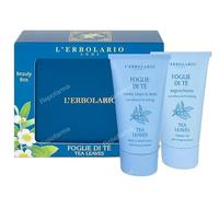 Foglie di Tè Beauty Box, Crema Corpo & Mani e Gel Doccia