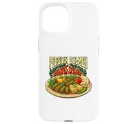 Foglie d'uva ripiene di Dolmeh persiano con erbe e riso Custodia per iPhone 15