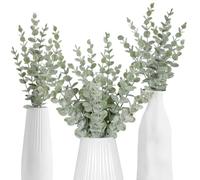 Foglie e fiori di eucalipto artificiale, adatti for la decorazione della casa dell'ufficio, decorazioni for matrimoni(85 pieces)