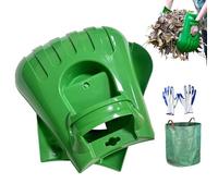 Foglie fatte a mano - Pala per rifiuti da giardino, pinza per foglie e giardino - per cortile di casa prato giardino paesaggio aiuole cortile all'aperto