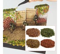 Foglie in miniatura per architettura, diorama, paesaggio, micro paesaggio,