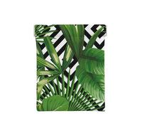 Foglie Verdi Della Pianta Tropicale Della Palma, Spremere il portafoglio superiore da donna Borsa portaoggetti Piccola portamonete Portamonete