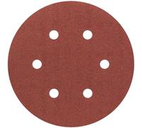 Bosch Foglio abrasivo C430, 150mm, 180 6 fori, velcro Quantità:5