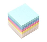 Foglietti adesivi trasparenti glitterati, 12 per appunti | Etichette quadrate per scrapbooking, diari, lista delle cose da fare, annotazioni, ufficio, classe