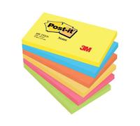 ARTICOLO CANCELLERIA 3M POST-IT ENERGETIC 76X127 COLORATI CONF DA 6