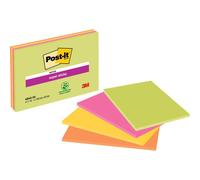 Foglietti riposizionabili Post-it® Super Sticky Meeting Notes Large assortiti co