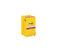 Foglietti riposizionabili Super Sticky Notes Post-it® giallo oro - 76x76 mm 12 b