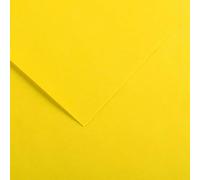 Foglio 70 x 100 (25) Canson Colorline Liscio/Fine 220 g Giallo Canario