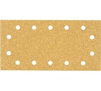 Foglio abrasivo Bosch 115x230mm K80 50 pezzi 14 fori C470 WoodPaint EXPERT (2608900944)