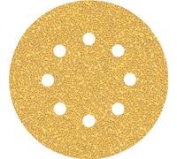 Foglio abrasivo Bosch 125 mm K100 50 pezzi 8 fori C470 WoodPaint EXPERT (2608900911)