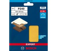 Foglio abrasivo Bosch Expert C470 K240 confezione da 10 pz 115x107mm